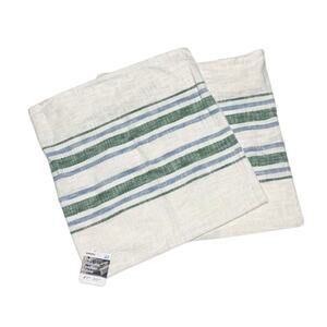 SONOMA Stripe Floral Cotton Pillow Covers | 20" x 20"